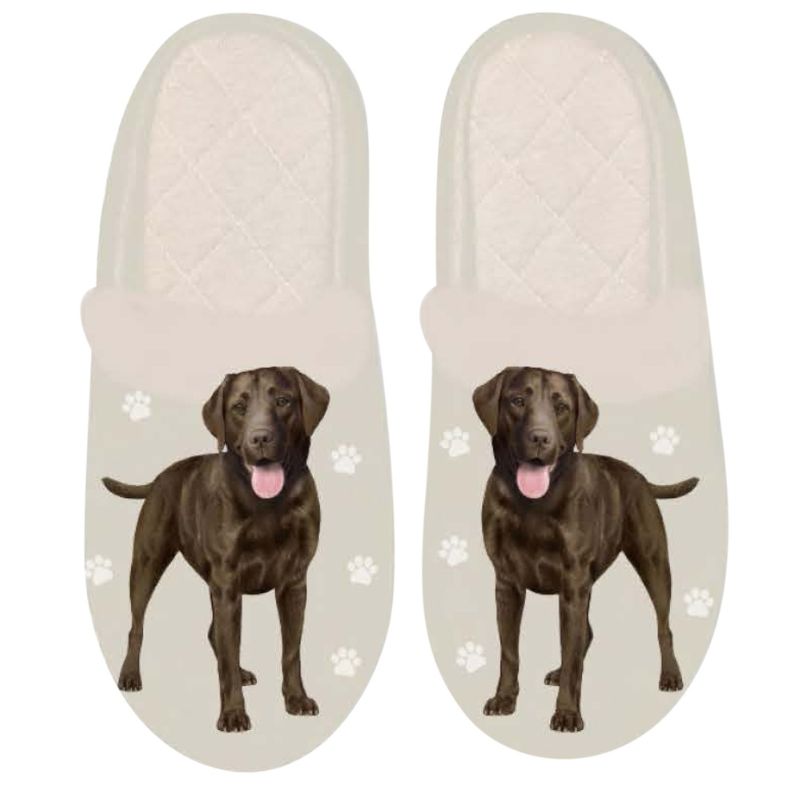 Labrador Chocolate Snugg Slippers